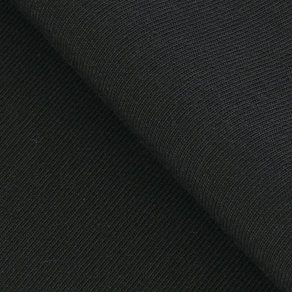 【販売終了】オーダーTシャツ(San Jose) 半袖 変形モックネック ブラック L