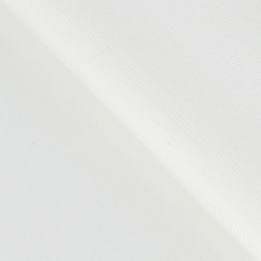 【販売終了】オーダーTシャツ(San Jose) 半袖 変形モックネック ホワイト XXL