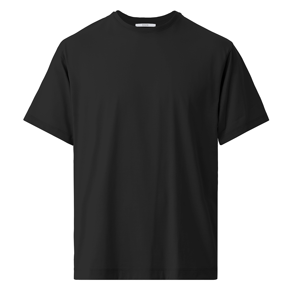 【本店】仕事Tシャツ クルーネック（Palo Alto）ブラック XL