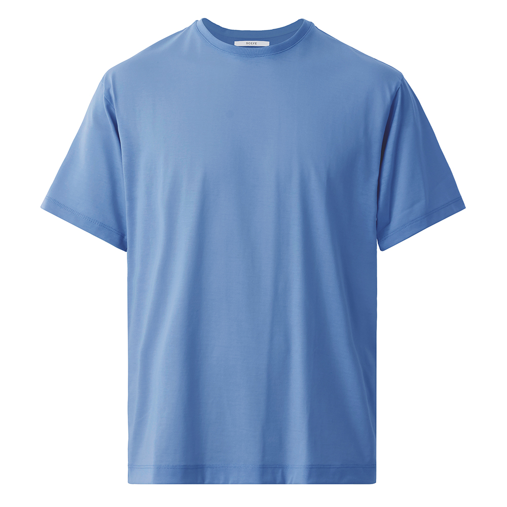 【本店】仕事Tシャツ クルーネック（Palo Alto）ブルー L