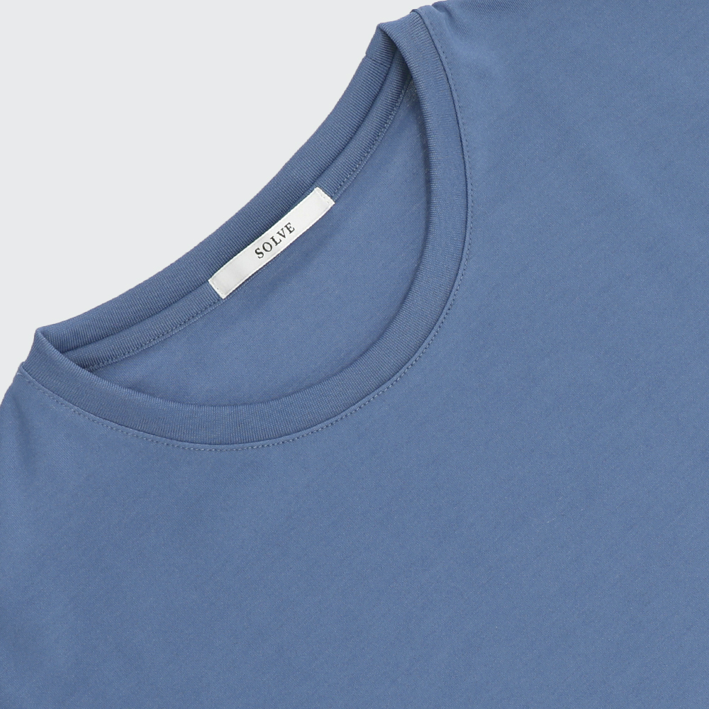 【本店】仕事Tシャツ クルーネック（Palo Alto）ブルー S
