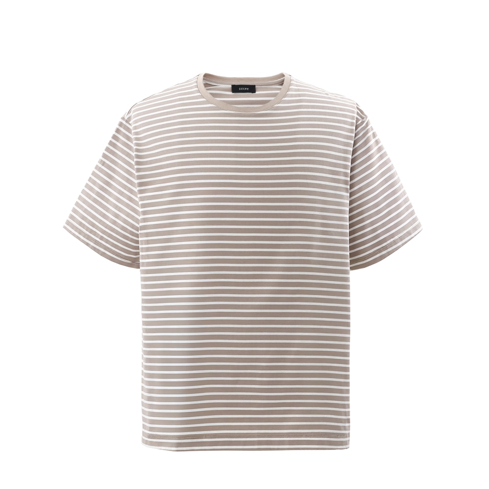 Surf T-シャツ クルーネック 半袖<br>ALBINIコットン ボーダー
