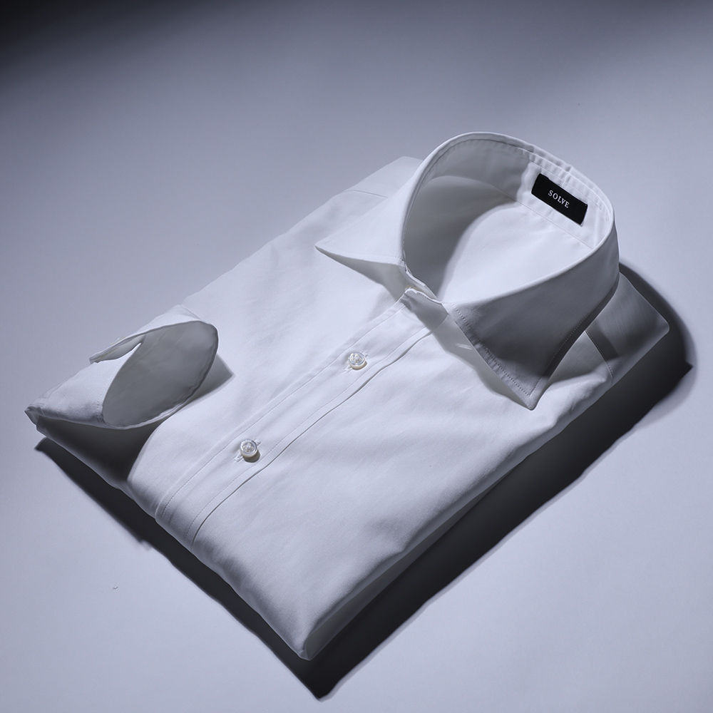 匠のシャツ　サイズ：43-88　ホワイトブロード