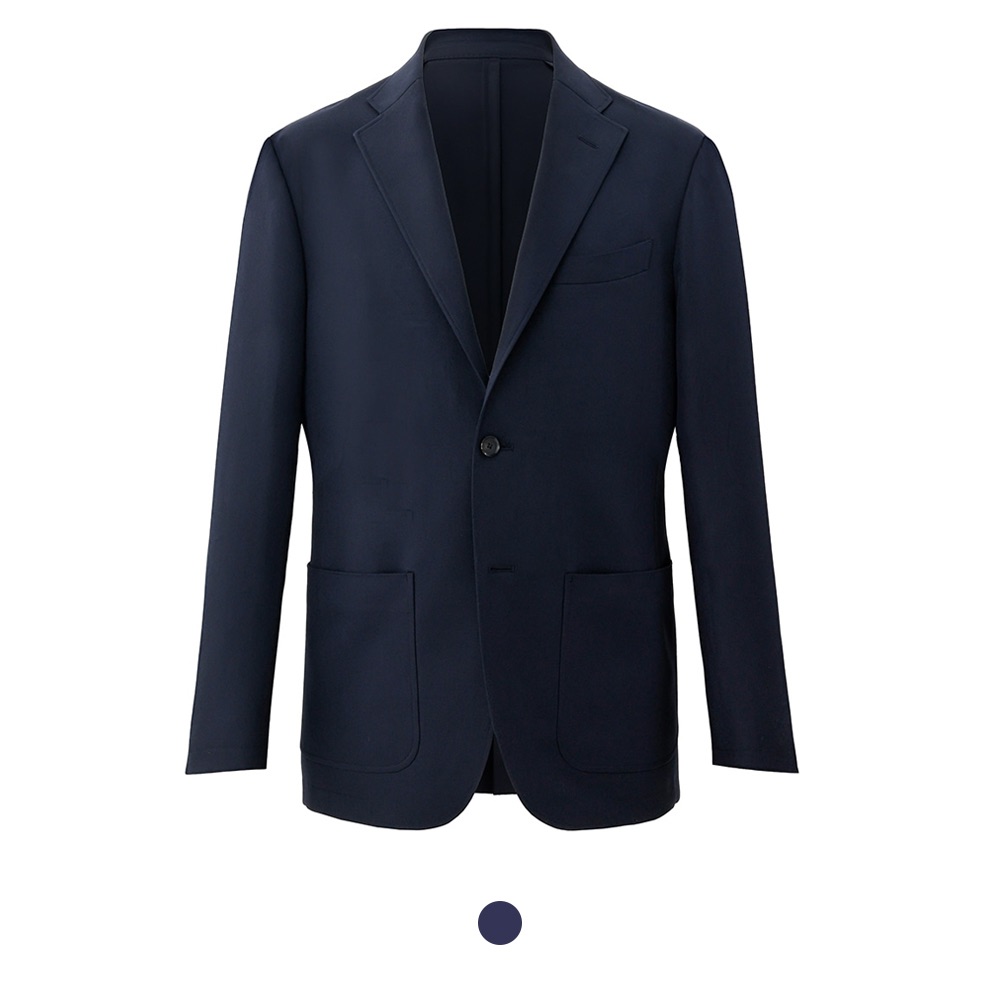 Surf Jacket ウールライクポリエステル 2WAYストレッチ ネイビー M