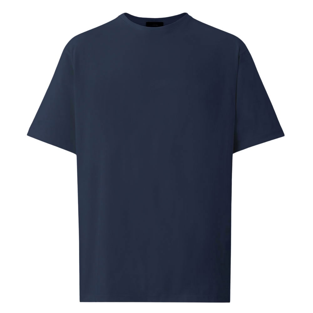 【販売期間終了】Mellow T-シャツ（オーダーメイド） クルーネック 半袖 ALBINIコットン ネイビー XS