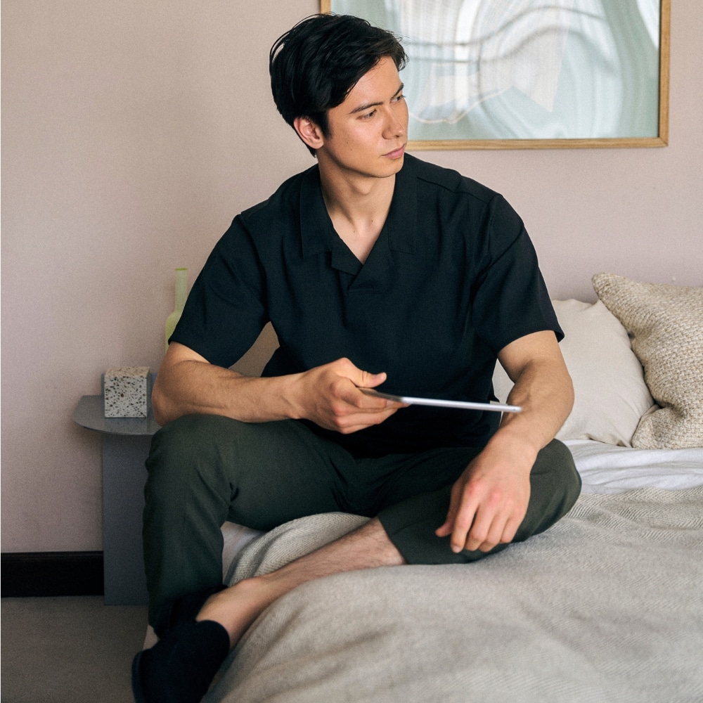 【本店】 【NEW】Surf Slacks エアタッチ ポリエステル 2WAYストレッチ カーキ M