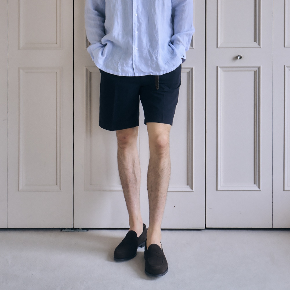 【NEW】Surf Short Slacks ライトウェイト ポリエステル 2WAYストレッチ ダークネイビー M